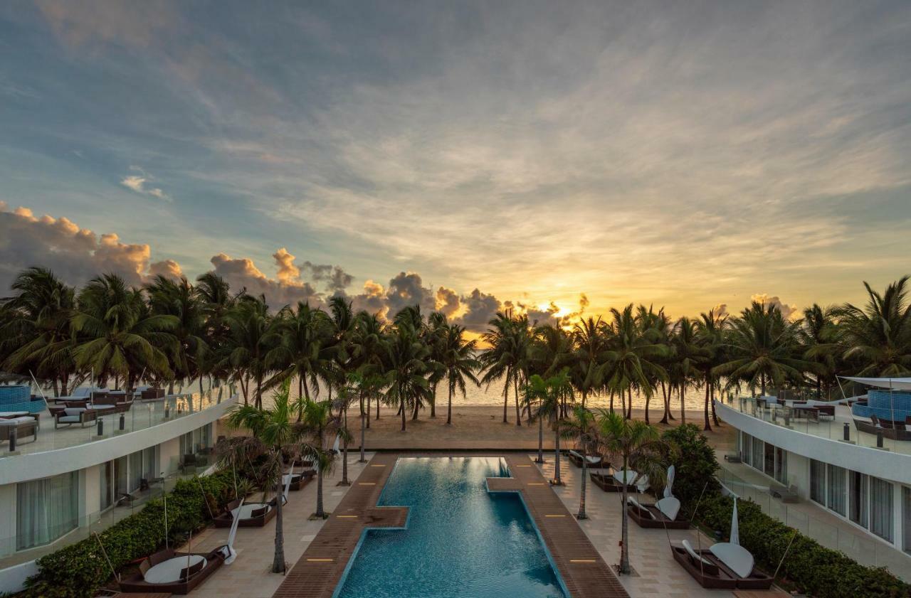 Aqua Boracay Hotel Balabag  Exterior foto Sunset at the hotel